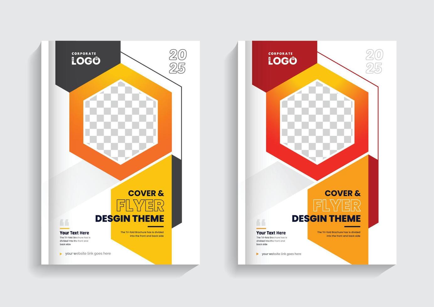 profilo aziendale design della copertina dell'opuscolo aziendale modello di layout della copertina del libro aziendale vettore