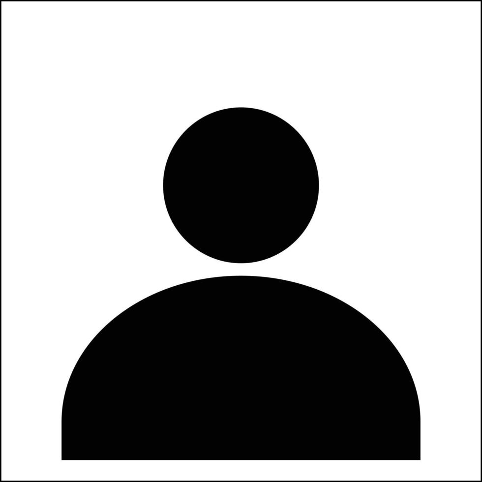 illustrazione di una persona visualizza immagine profilo immagine avatar vettore