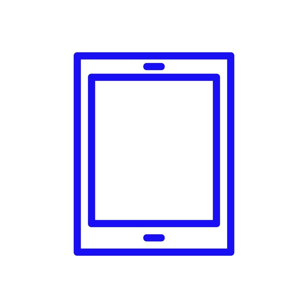 smartphone illustrato su sfondo bianco vettore