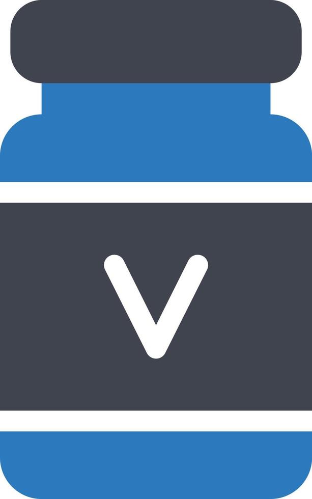 pillole di vitamine illustrazione vettoriale su uno sfondo simboli di qualità premium icone vettoriali per il concetto e la progettazione grafica.