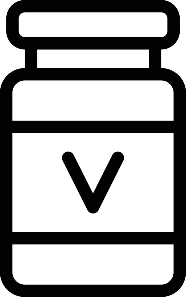 pillole di vitamine illustrazione vettoriale su uno sfondo simboli di qualità premium icone vettoriali per il concetto e la progettazione grafica.