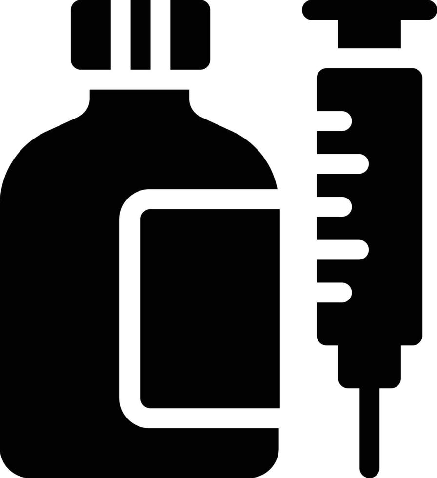 illustrazione vettoriale di iniezione su uno sfondo simboli di qualità premium. icone vettoriali per il concetto e la progettazione grafica.