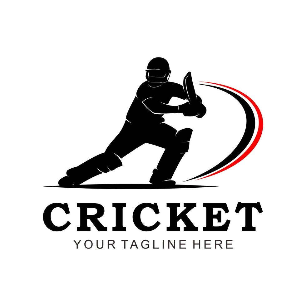 logo vettoriale di cricket