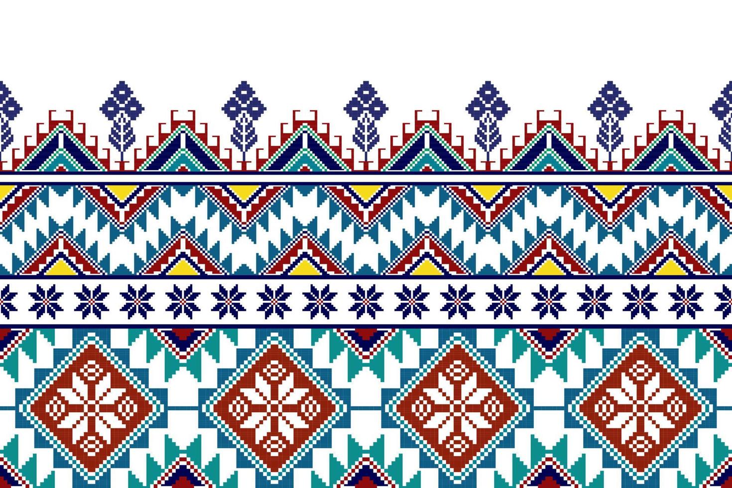 tartreez palestinese astratto geometrico etnico tessile modello design. tappeto in tessuto azteco ornamenti mandala decorazioni tessili carta da parati. ricamo tradizionale tessile senza cuciture nativo boho tribale vettore