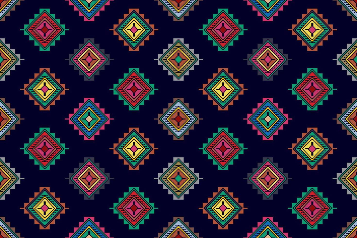 tartreez palestinese astratto geometrico etnico tessile modello design. tappeto in tessuto azteco ornamenti mandala decorazioni tessili carta da parati. ricamo tradizionale tessile senza cuciture nativo boho tribale vettore