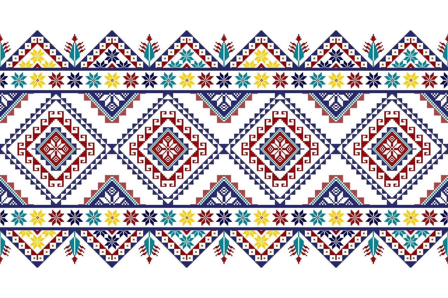 tartreez palestinese astratto geometrico etnico tessile modello design. tappeto in tessuto azteco ornamenti mandala decorazioni tessili carta da parati. ricamo tradizionale tessile senza cuciture nativo boho tribale vettore