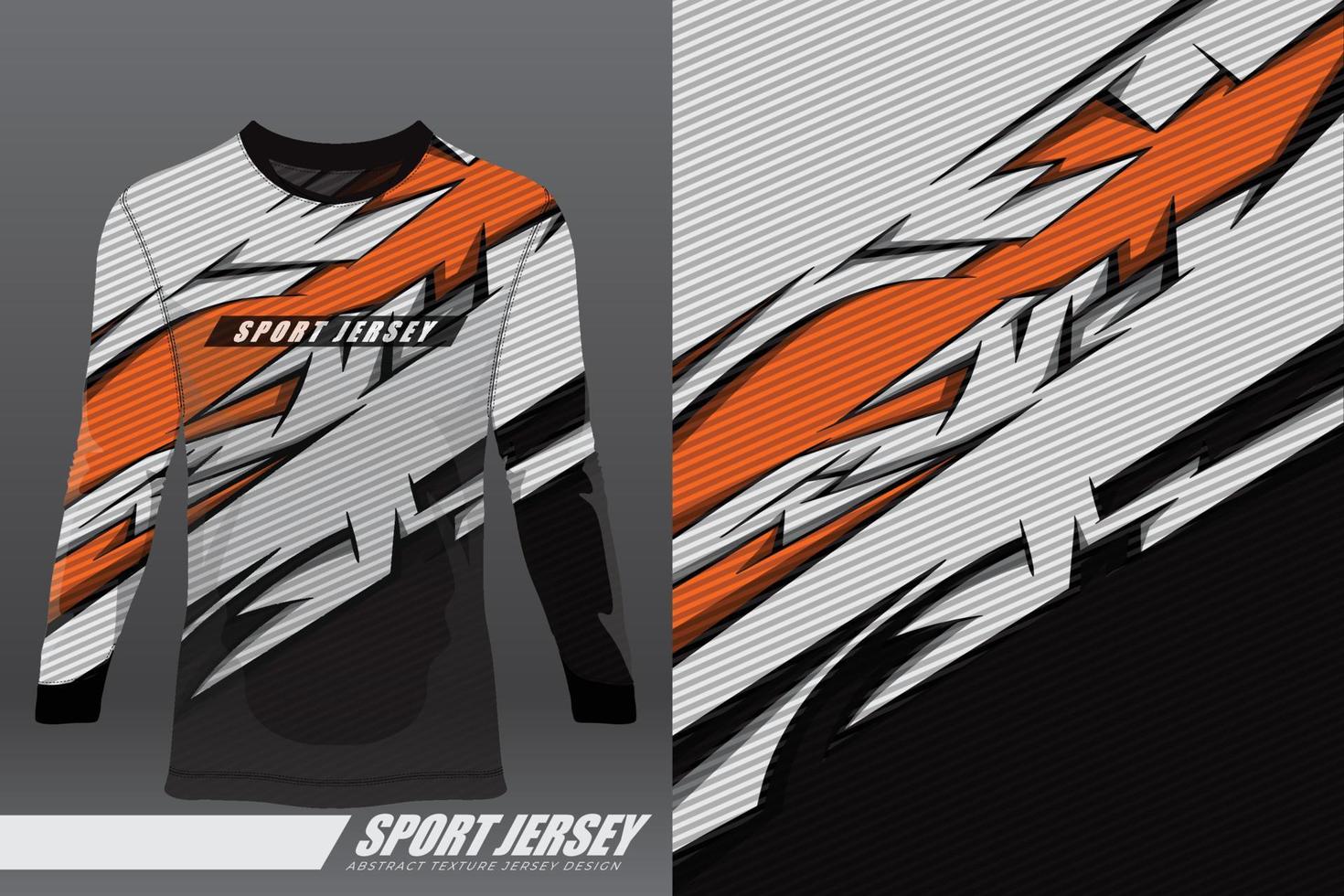 tshirt design sportivo per corse, jersey, ciclismo, calcio, giochi, motocross vettore