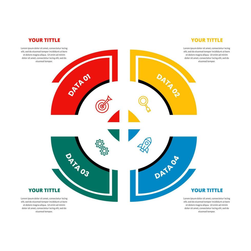 vettore di elementi infografici