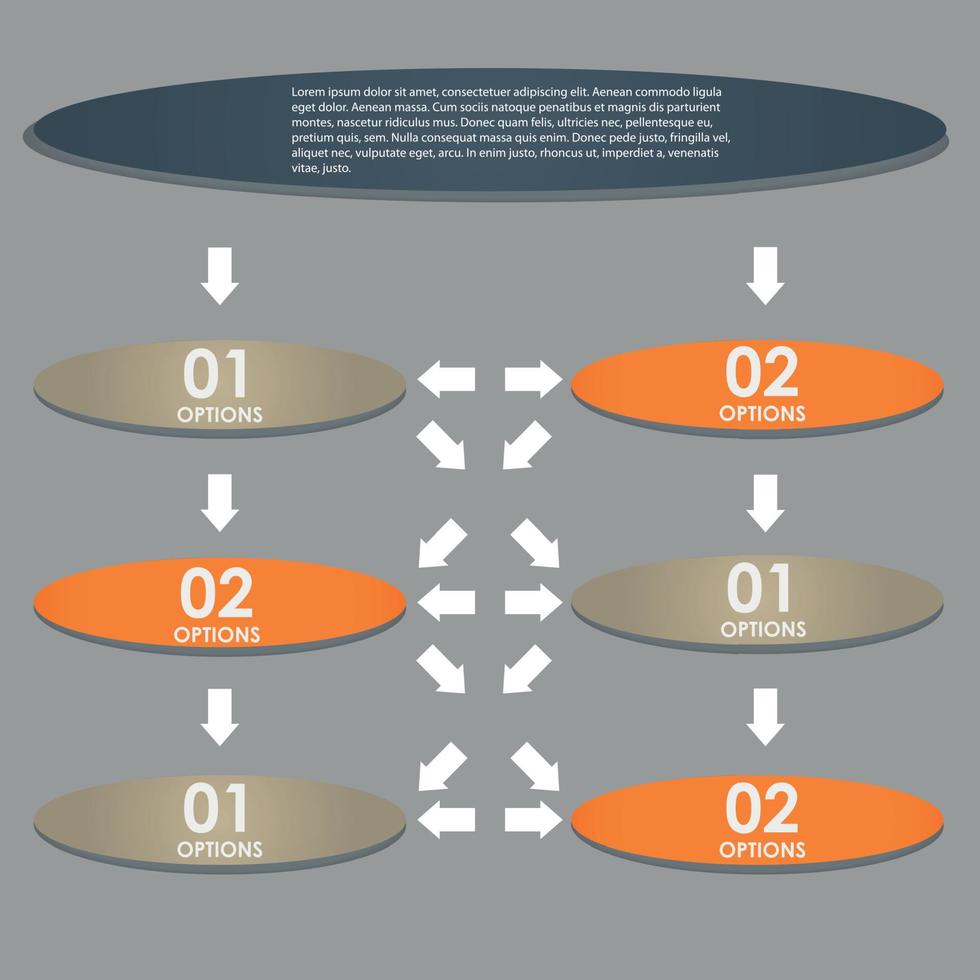 infografica elementi di design illustrazione vettoriale