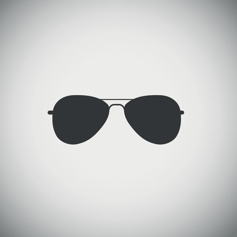 illustrazione vettoriale delle icone dell'applicazione degli occhiali