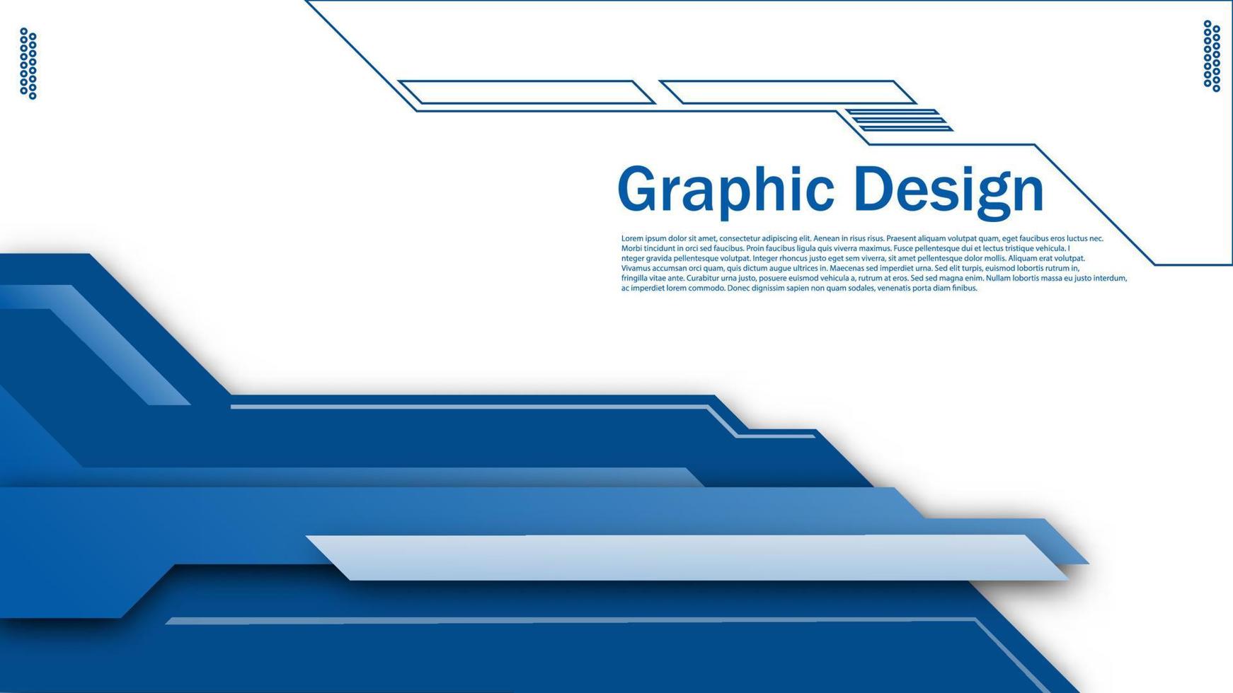 layout di sovrapposizione isometrica blu sfumato, sfondo minimo astratto elemento aziendale vettore