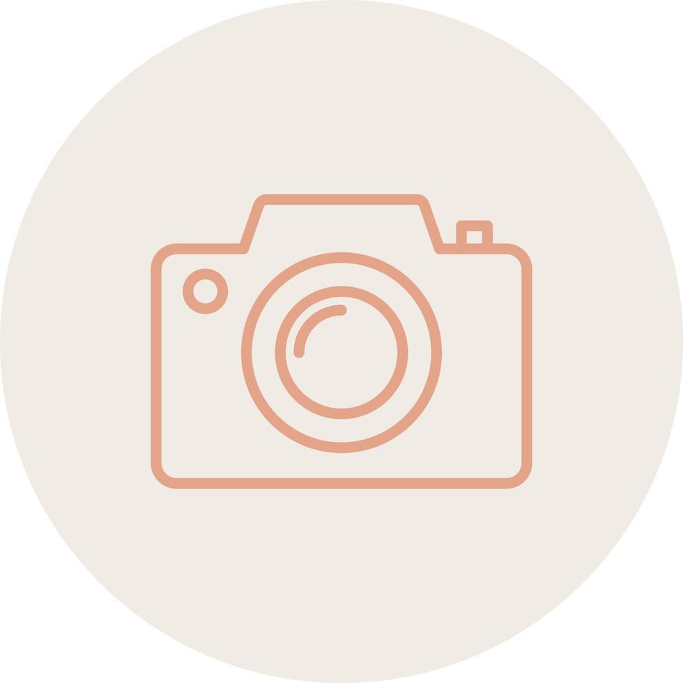 icona del vettore della fotocamera che può essere facilmente modificata o modificata