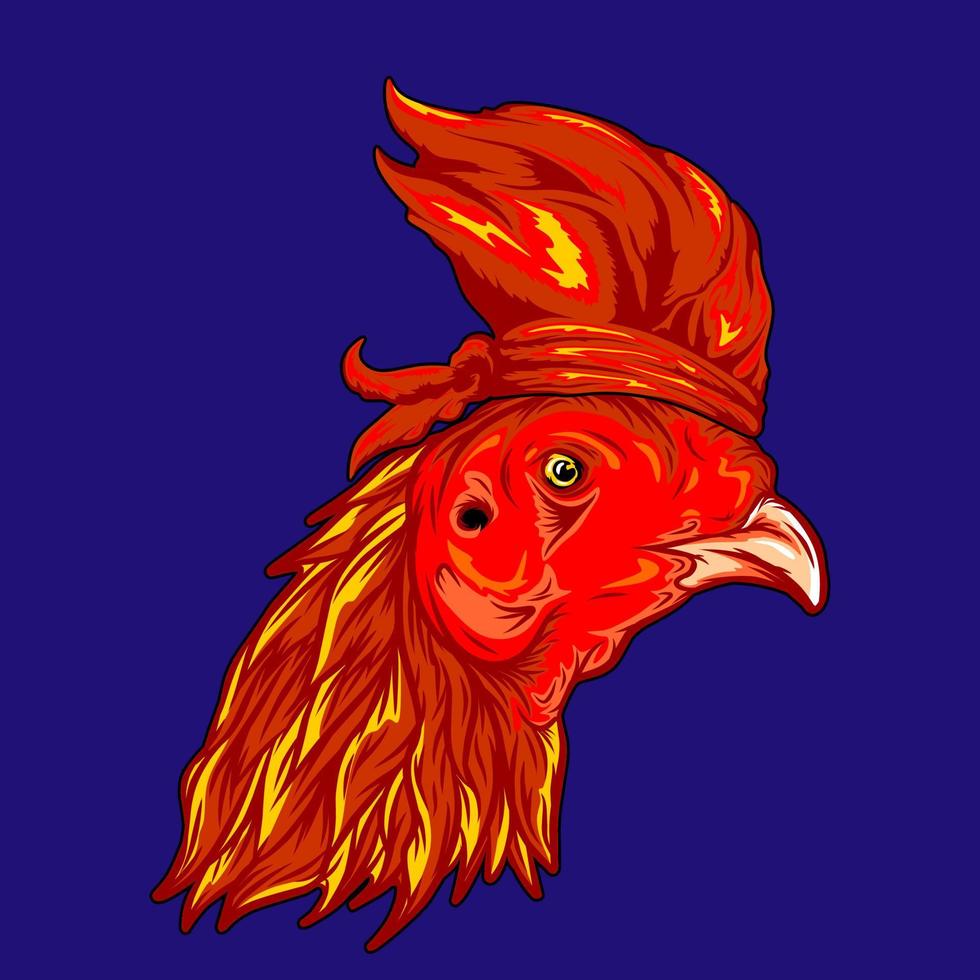 immagini vettoriali del logo del gallo