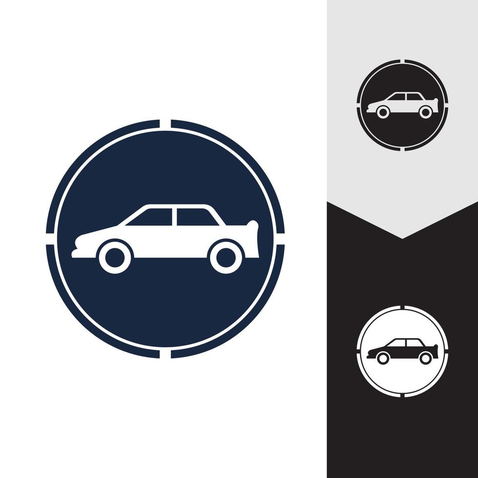 disegno dell'icona dell'illustrazione di vettore dell'automobile