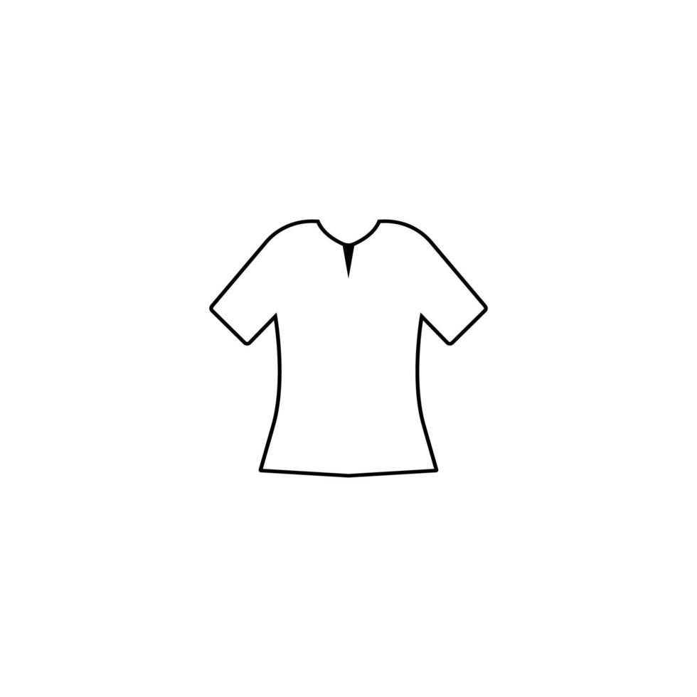disegno dell'illustrazione di vettore dell'icona della maglietta
