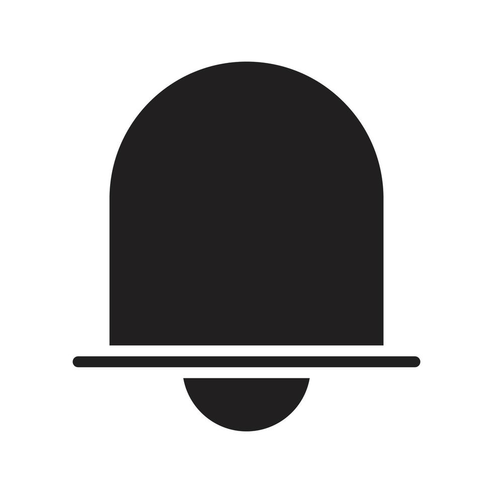 vettore icona campana per la presentazione del simbolo del sito Web