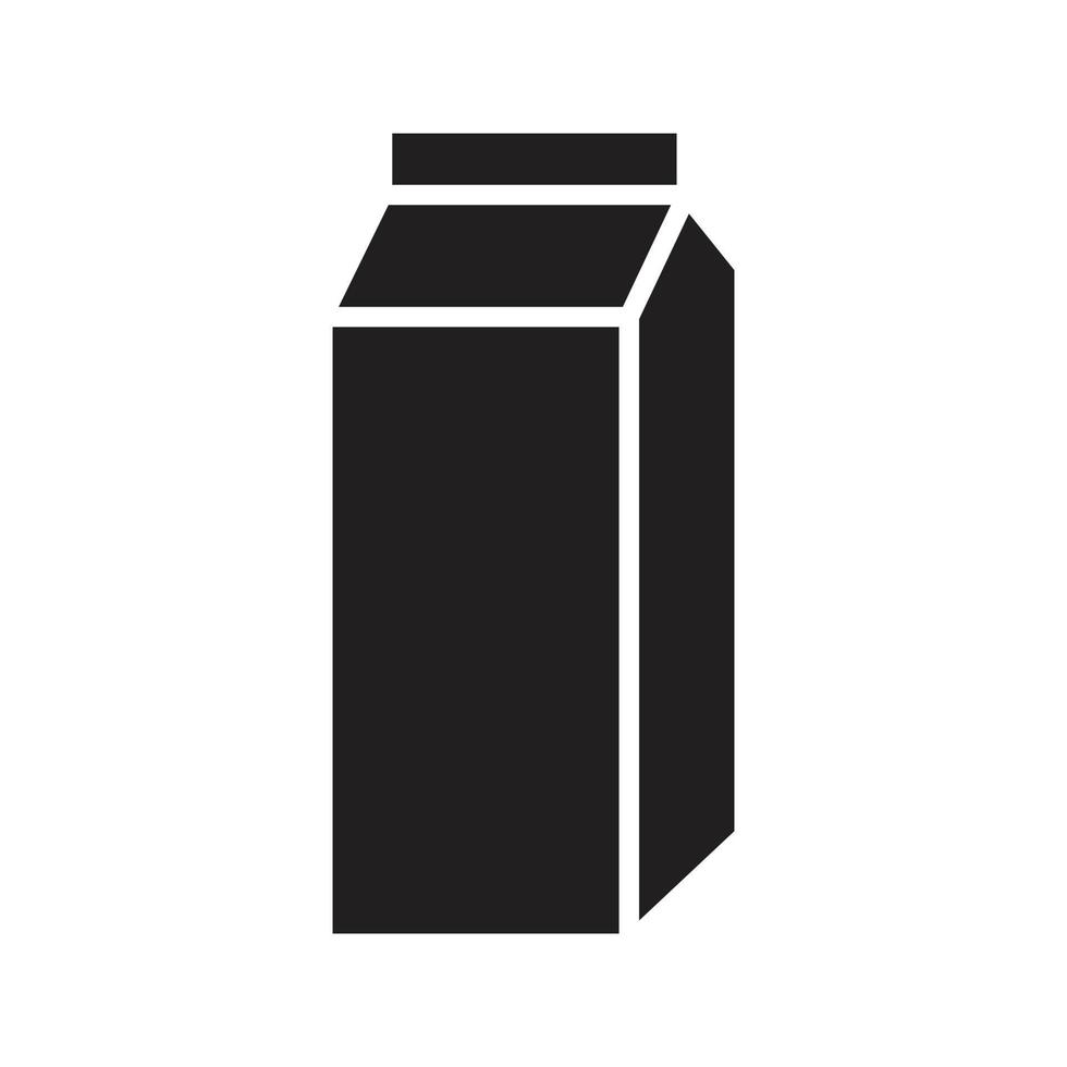vettore di latte per la presentazione dell'icona del simbolo del sito Web