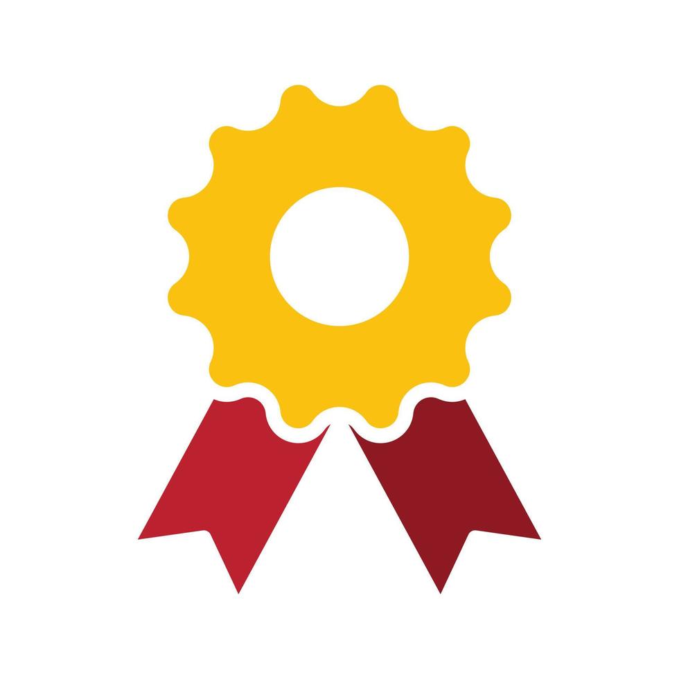 vettore icona premio per la presentazione del simbolo del sito Web