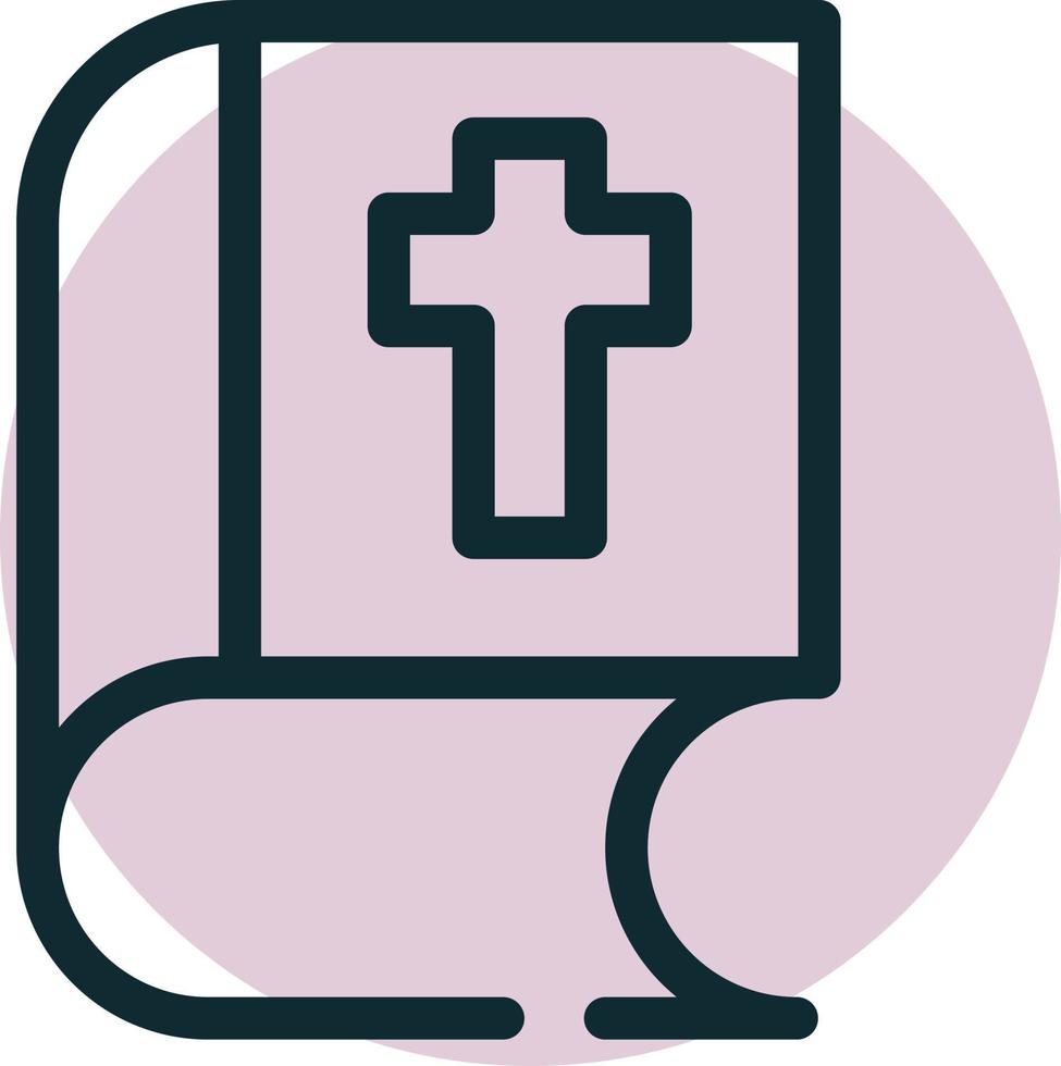 vettore della Bibbia per la presentazione dell'icona del simbolo del sito Web