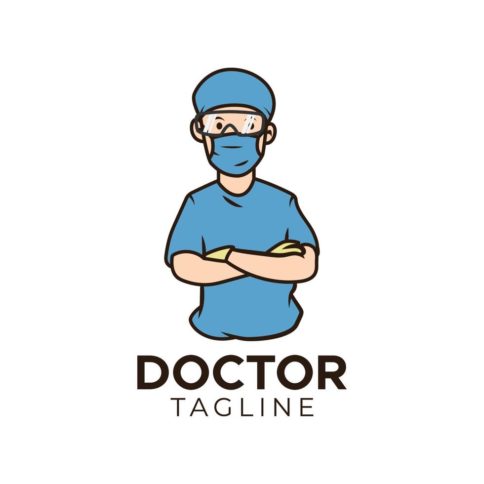 semplice logo medico medico vettore