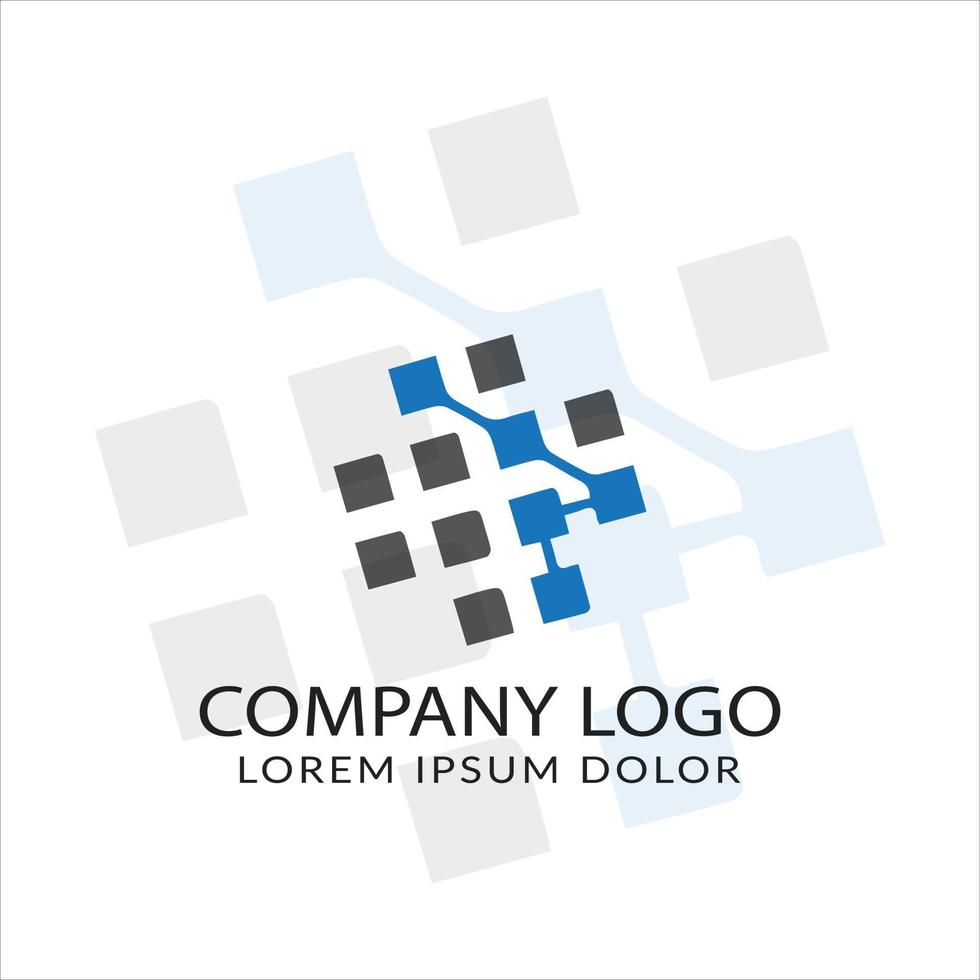 design moderno del marchio del logo vettore