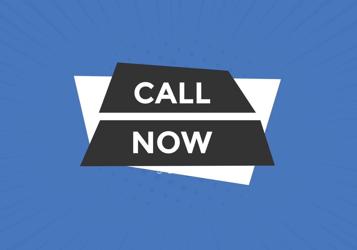 call now button.call now template web di testo. segno icona banner vettore