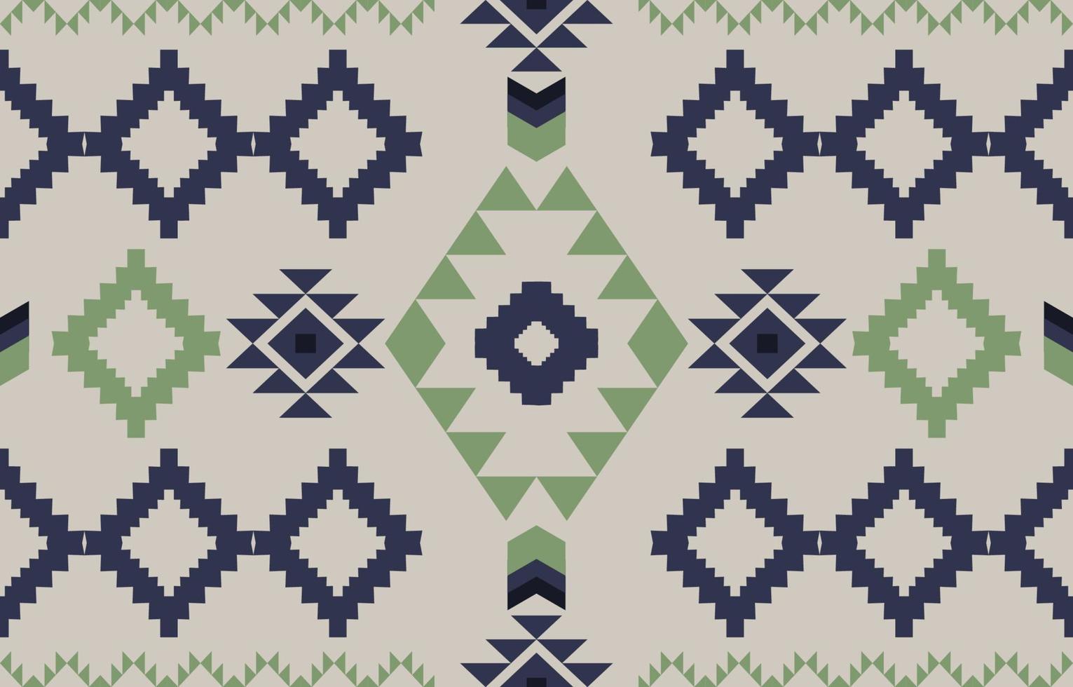 tessuto nativo americano navajo senza cuciture, sfondo etnico tribale geometrico, elementi di design, design per moquette, carta da parati, abbigliamento, tappeto, interni, ricamo illustrazione vettoriale. vettore