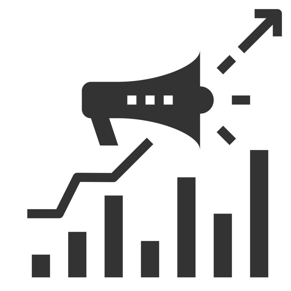 illustrazione vettoriale di mercato icona, promozione, vendita