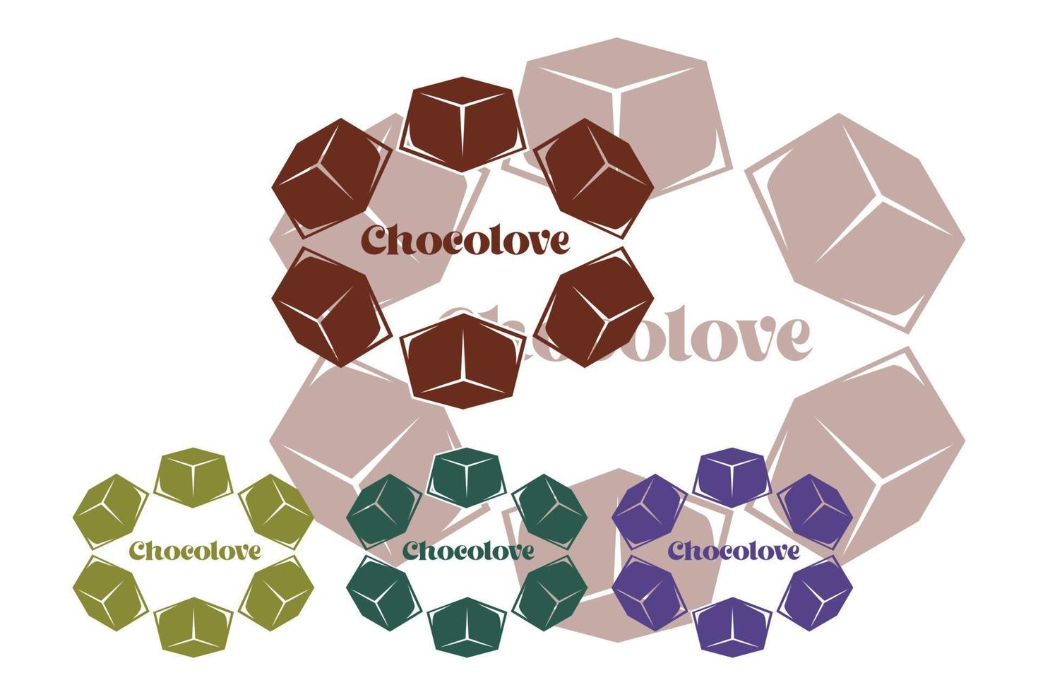 disegno vettoriale liquido al cioccolato, perfetto per la pubblicità e il giorno di San Valentino