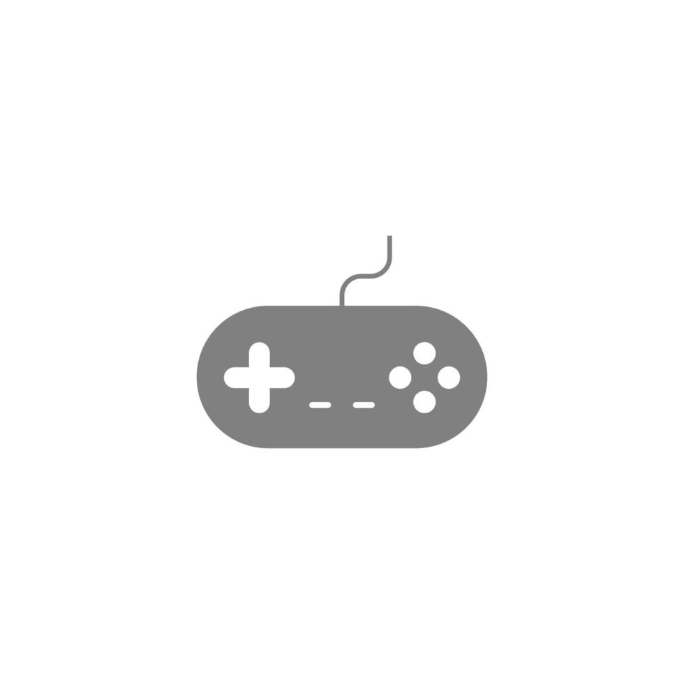 illustrazione vettoriale del modello di progettazione del logo dell'icona del gamepad