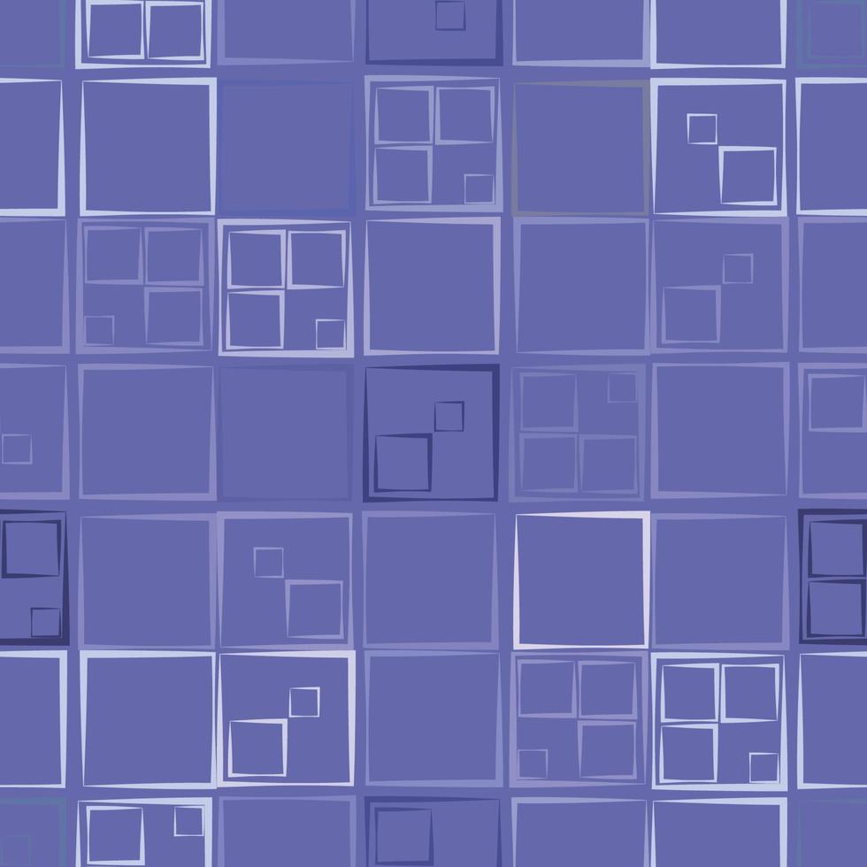 modello di scatole impostato in colore viola vettore