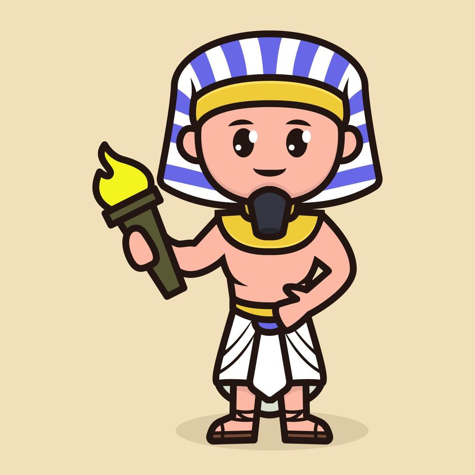 maschio egiziano antico vettore