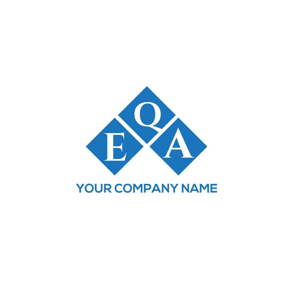 qea lettera logo design su sfondo bianco. qea creative iniziali lettera logo concept. design della lettera qea. vettore