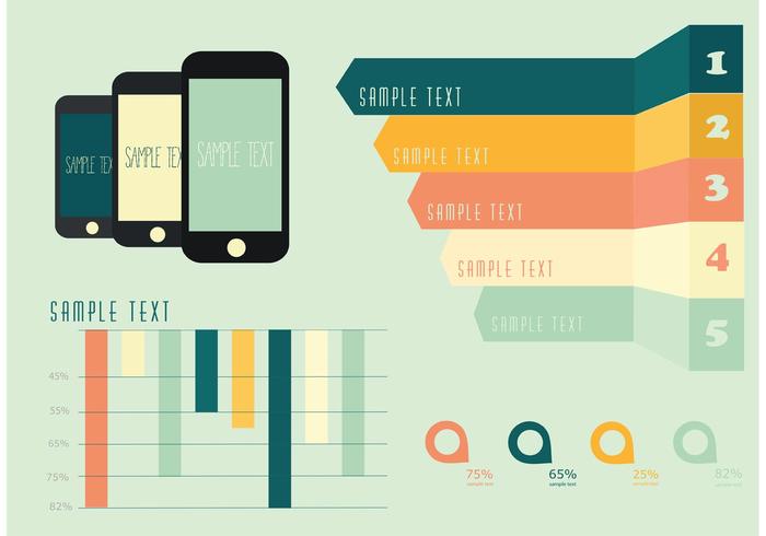 Infografica vettoriali gratis