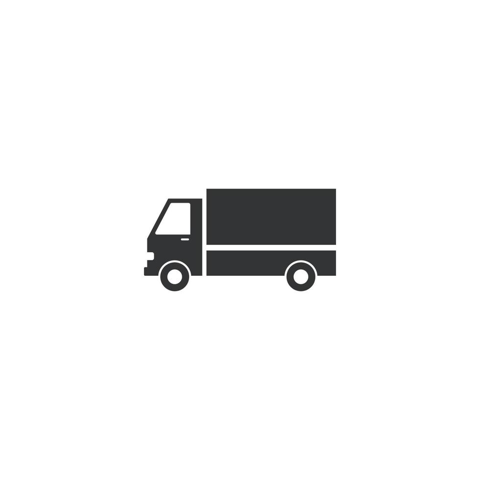 illustrazione vettoriale di progettazione grafica dell'icona del camion