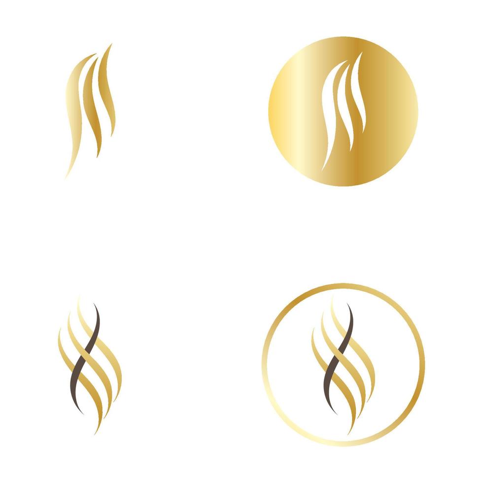 illustrazione del design dell'immagine vettoriale del logo di rimozione del logo del trattamento dei capelli