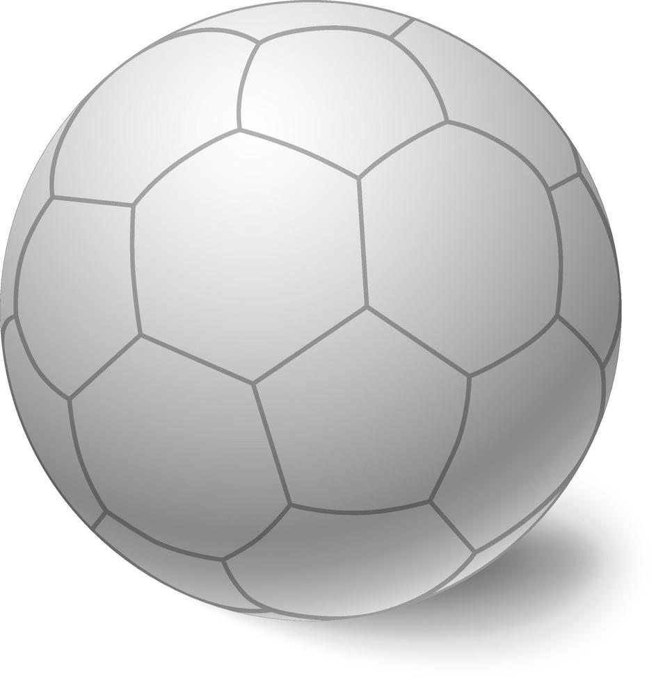 palla da calcio. icona del pallone da calcio. vettore