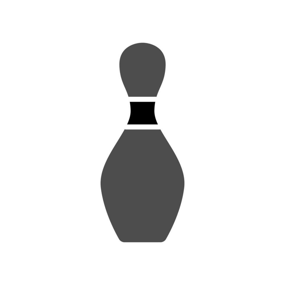 illustrazione grafica vettoriale dell'icona di bowling