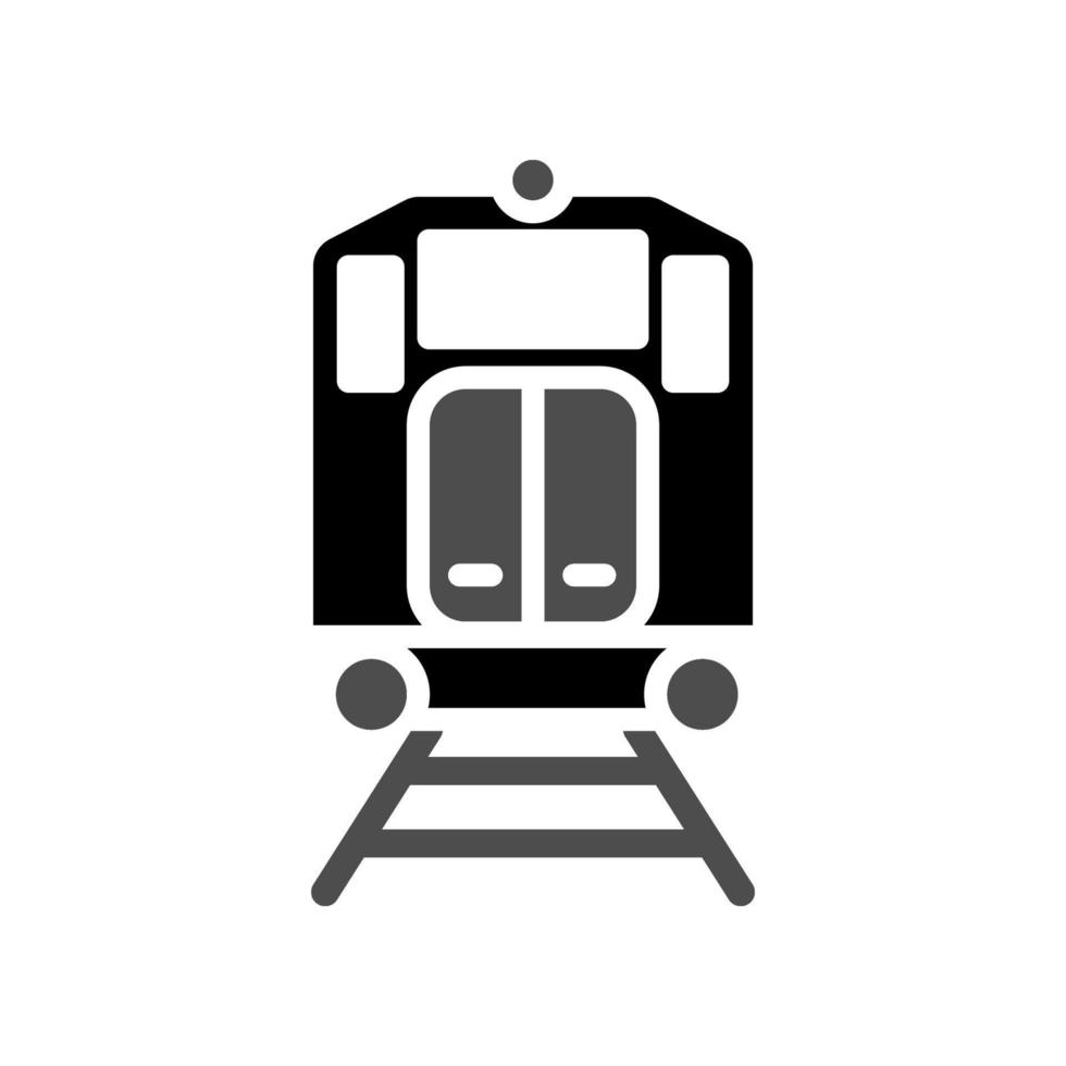 illustrazione grafica vettoriale dell'icona del treno