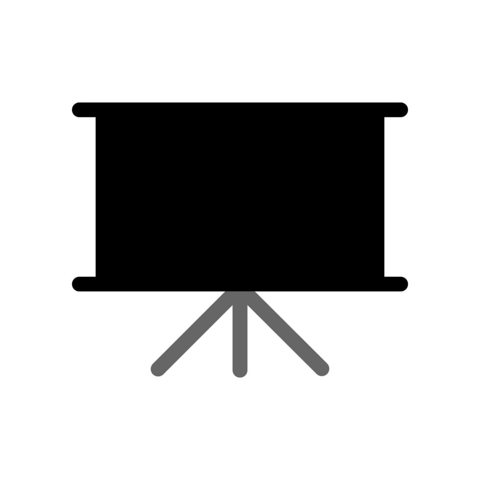 illustrazione grafica vettoriale dell'icona della scheda di presentazione