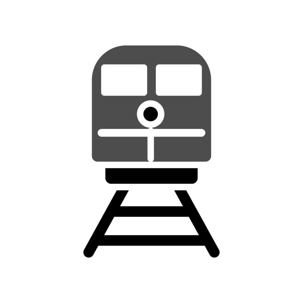 illustrazione grafica vettoriale dell'icona del treno