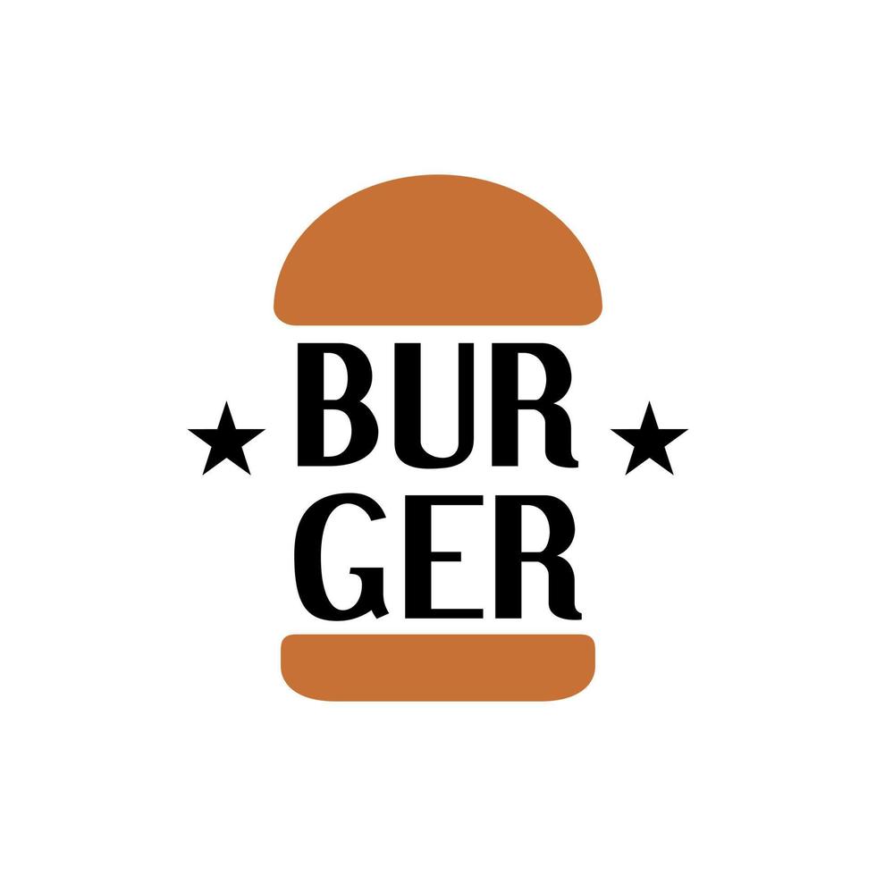 illustrazione di un hamburger. buono per il ristorante di hamburger o qualsiasi attività commerciale correlata all'hamburger. vettore