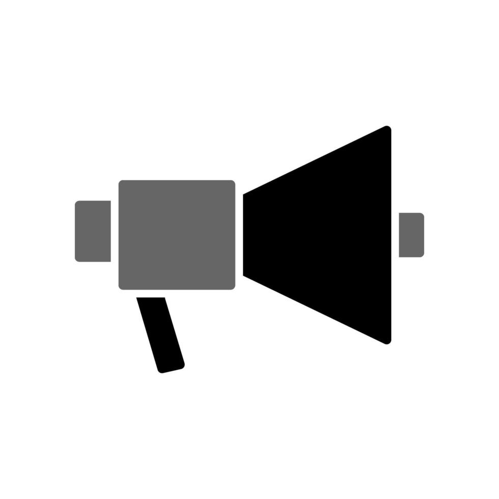 illustrazione grafica vettoriale del design dell'icona del megafono