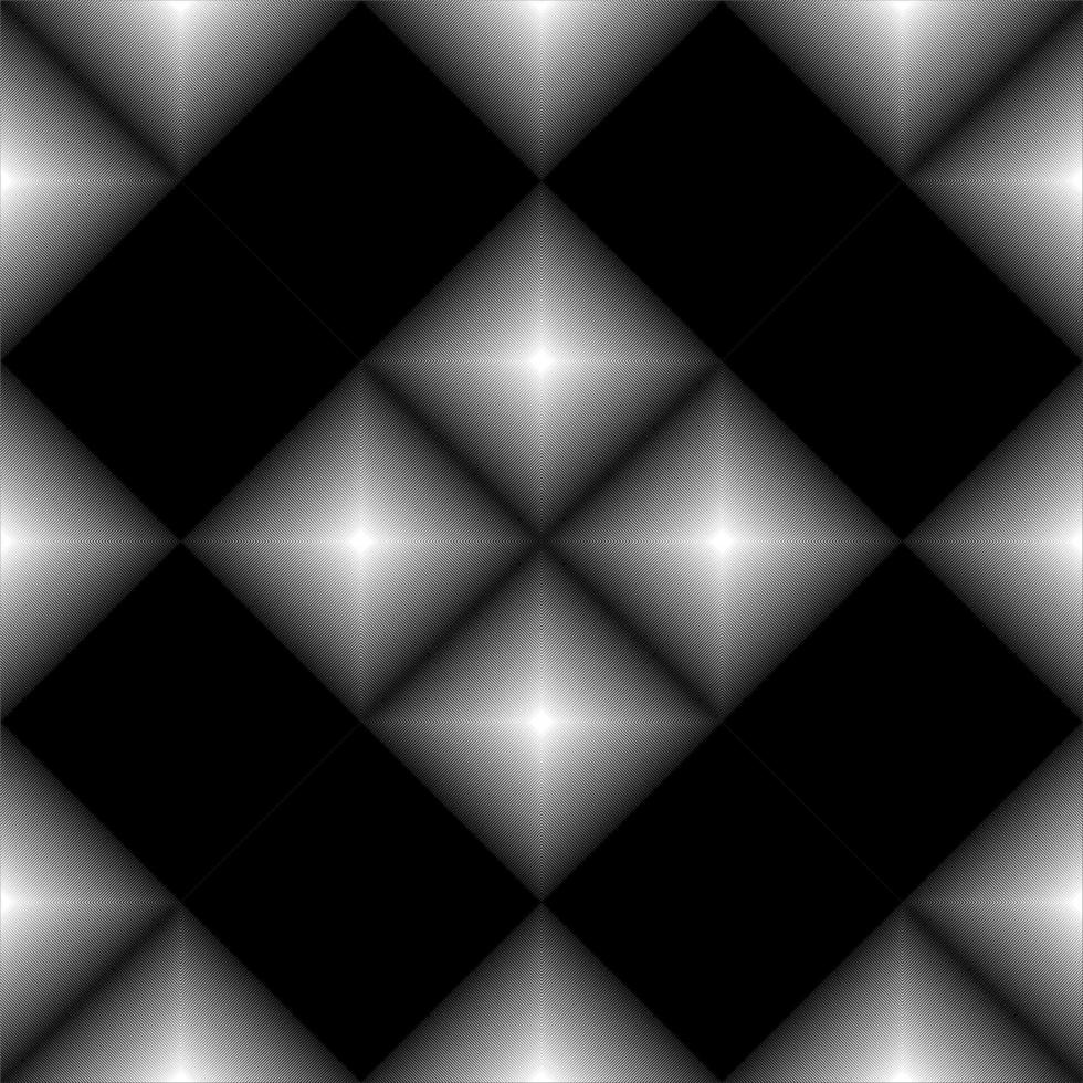illusione ottica delle linee astratte. illustrazione vettoriale