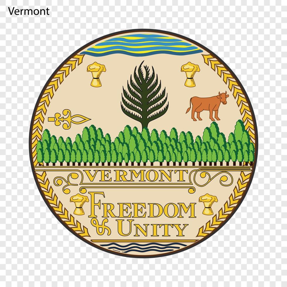 emblema di stato vettore