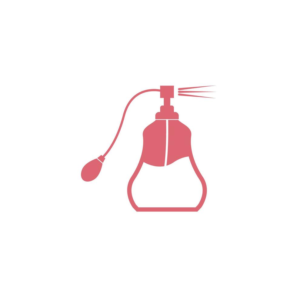 modello di illustrazione di progettazione logo icona profumo vettore