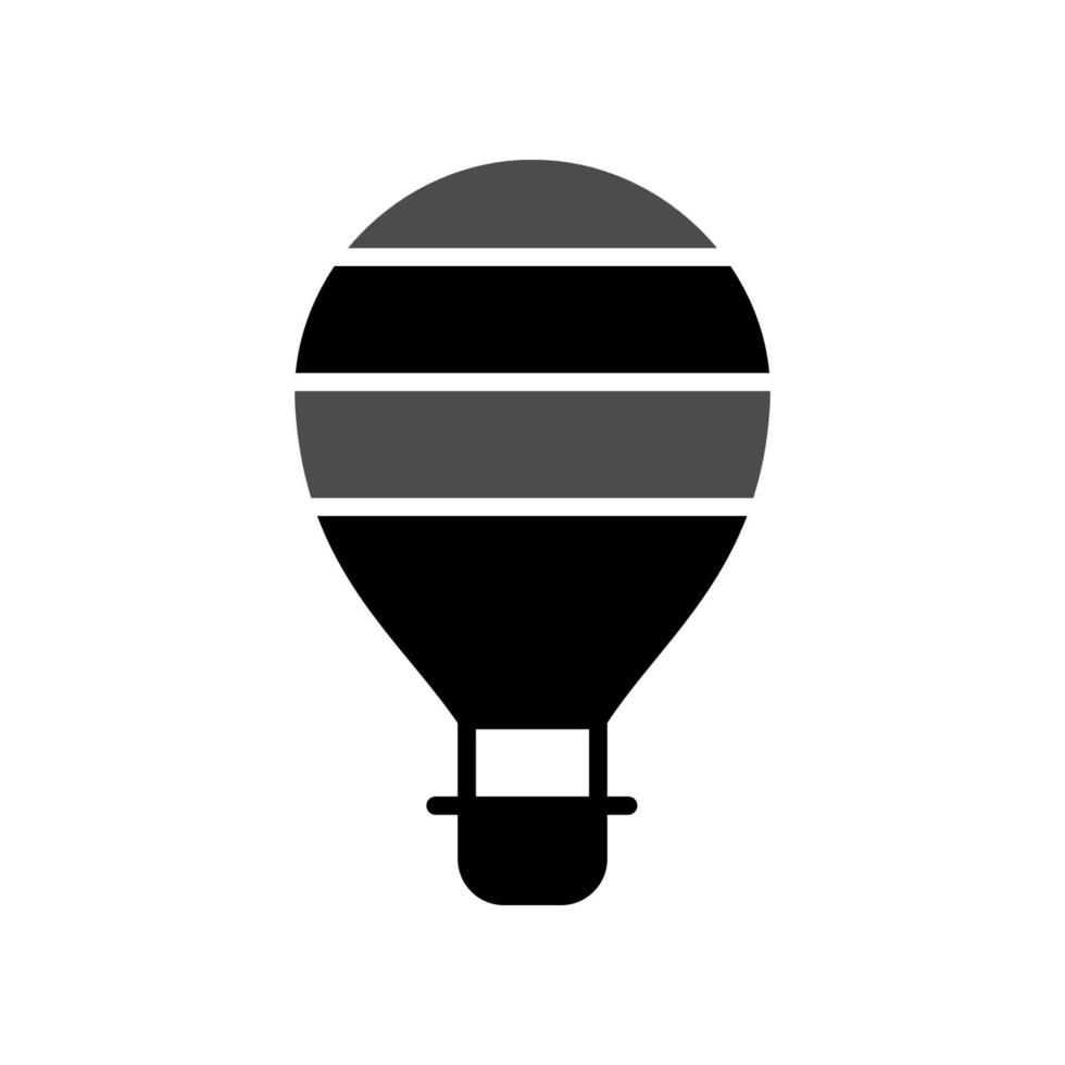 illustrazione grafica vettoriale del design dell'icona della mongolfiera