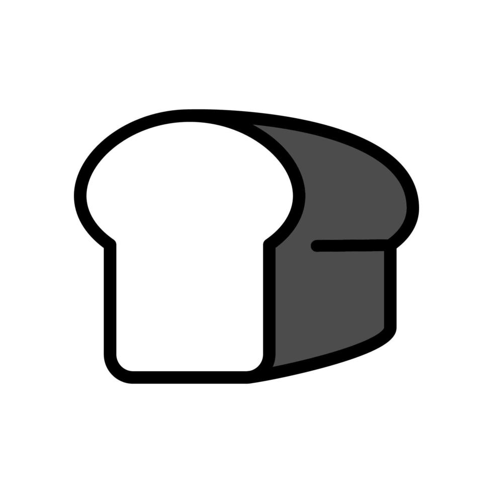 illustrazione grafica vettoriale dell'icona del pane