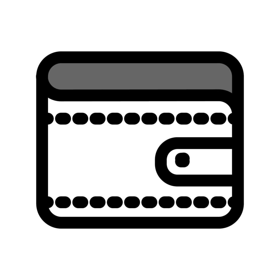 illustrazione grafica vettoriale dell'icona del portafoglio