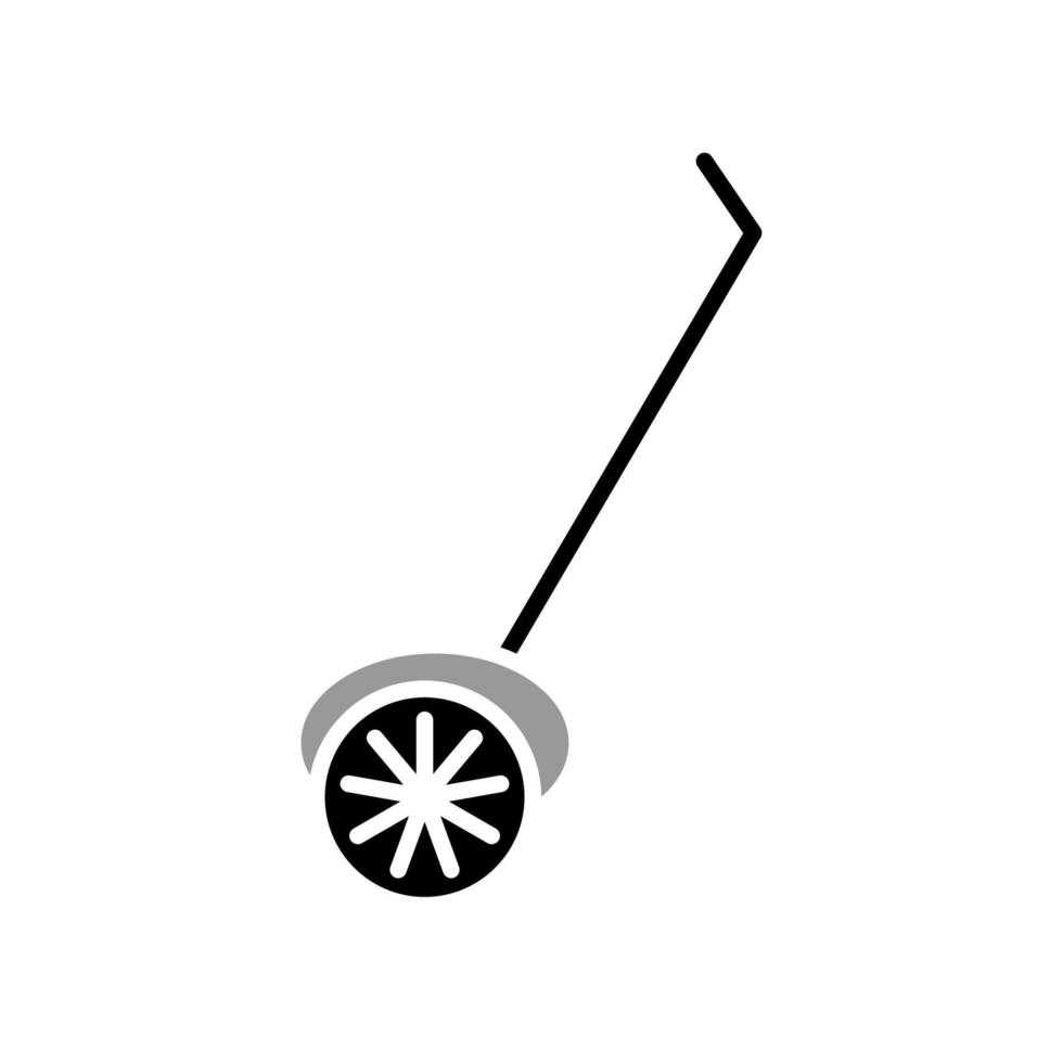 illustrazione grafica vettoriale dell'icona del tagliaerba